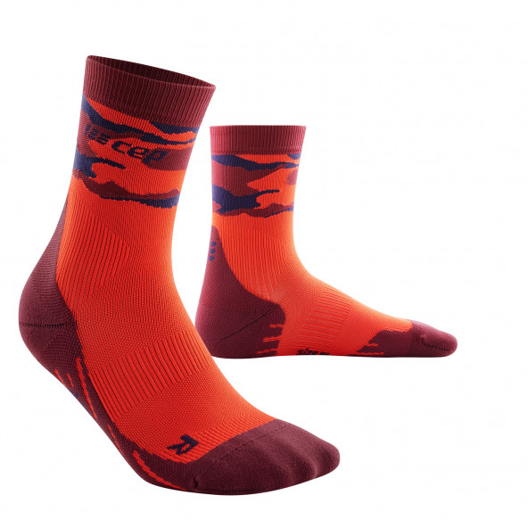 CEP Uomo Calze da sci MERINO COMPRESSION rosso, CEP Calze da sci Uomo, CEP, C, Marche