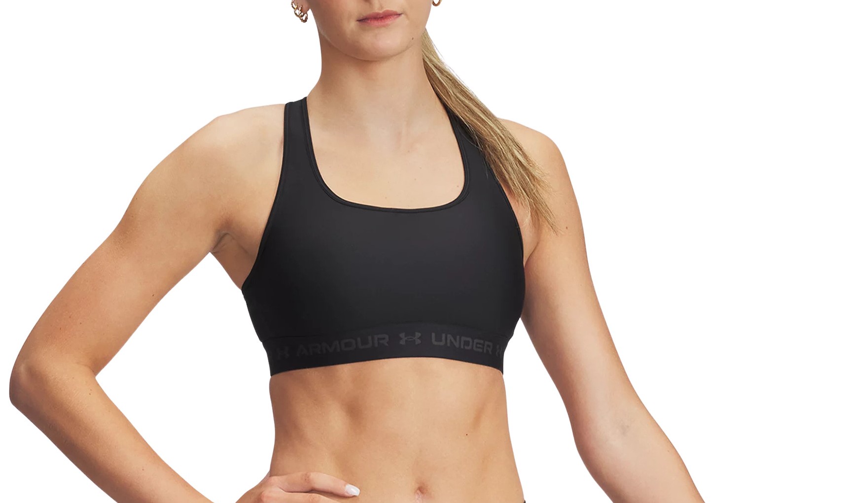 UA Crossback Mid Bra 
(Donna)