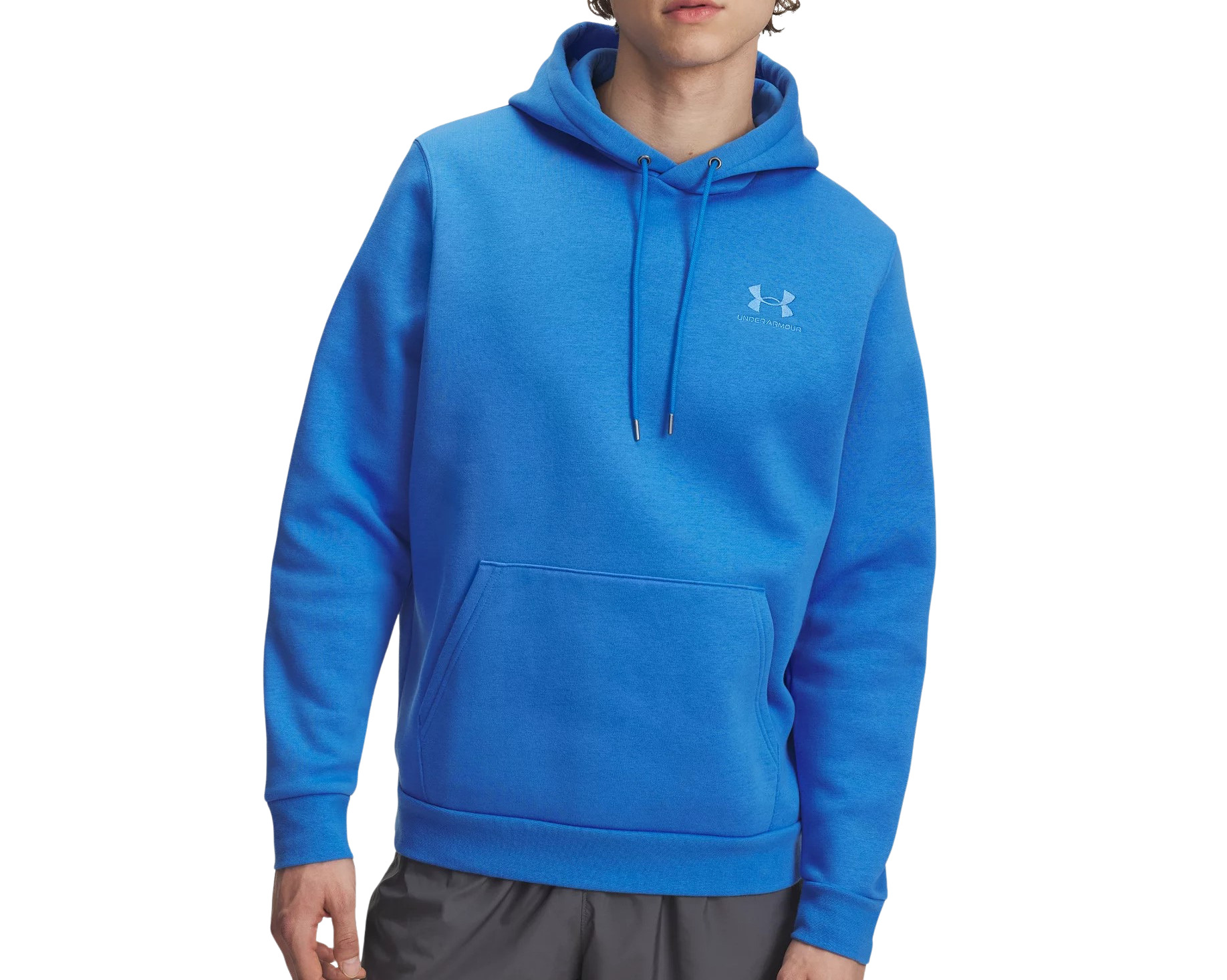 UA Essential Fleece 
Hoodie (Uomo)