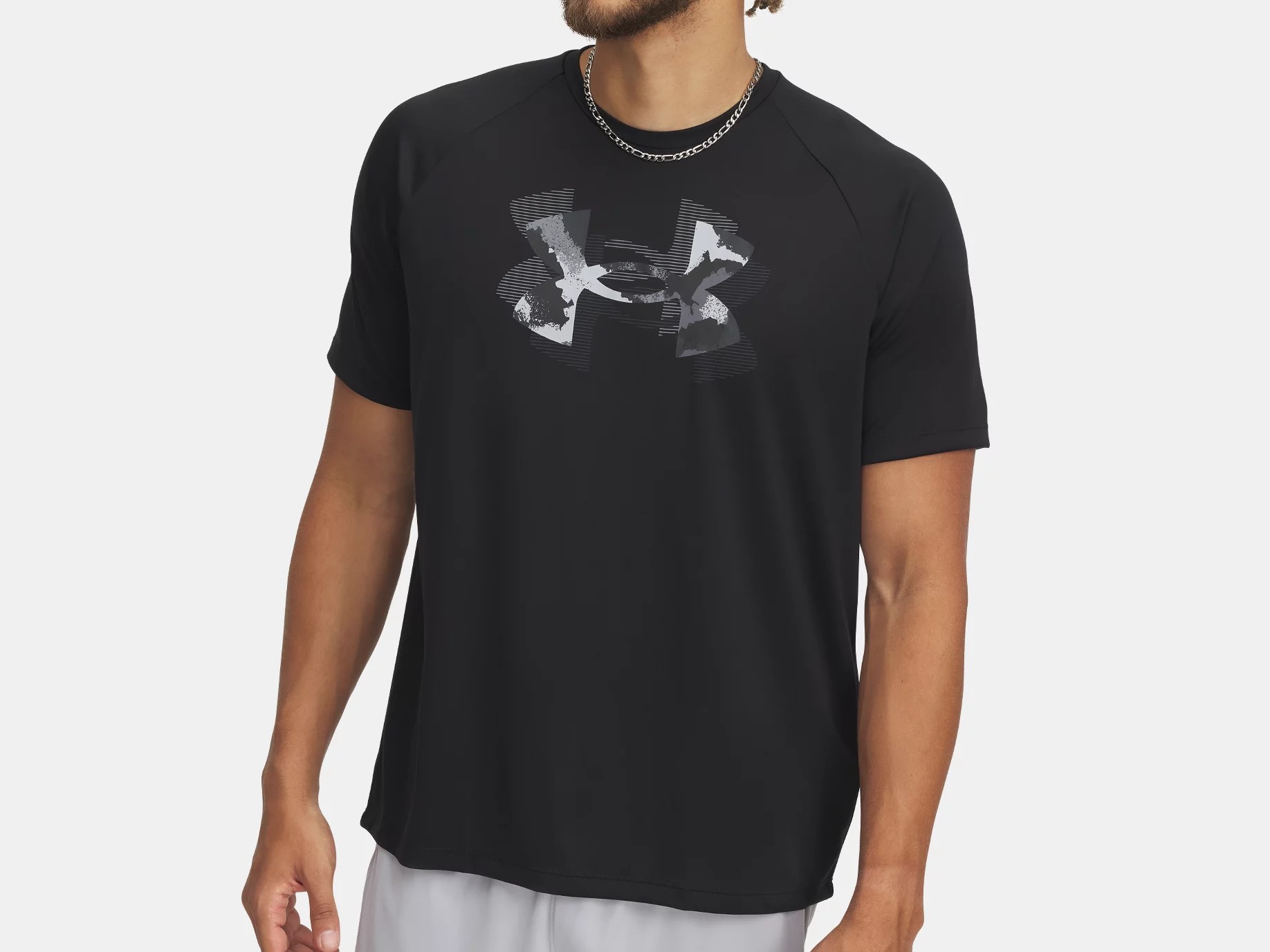 UA M Tech Print Fill 
SS (Uomo)